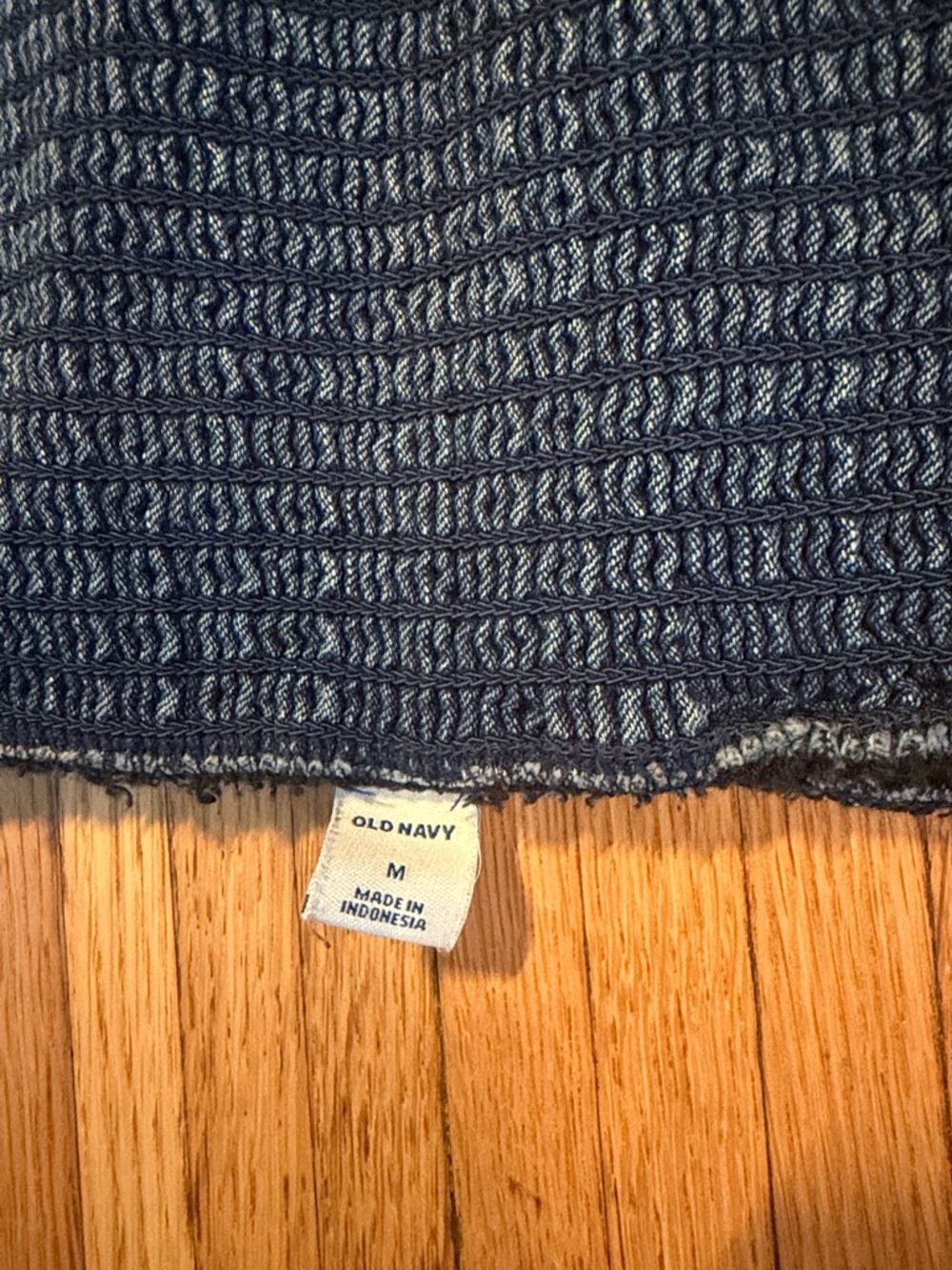 Old Navy Dark Blue Denim Ruffle-Hem Sundress - Picture 3 of 3